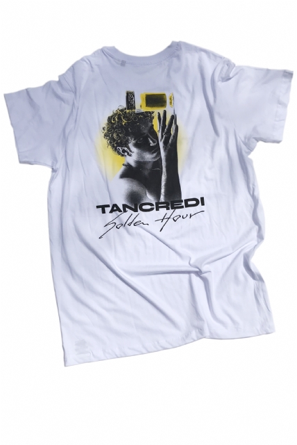 Pack t-shirt bianca + fascetta + pins - 7