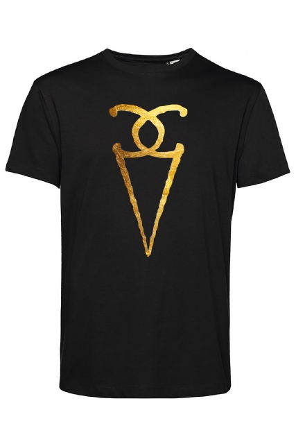 T-shirt Edizione Limitata Logo oro + cartolina e pins - 2