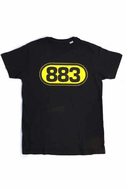 T-shirt unisex nera 883 - 1