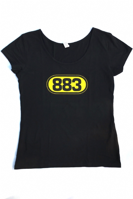 T-shirt donna nera 883 - 1